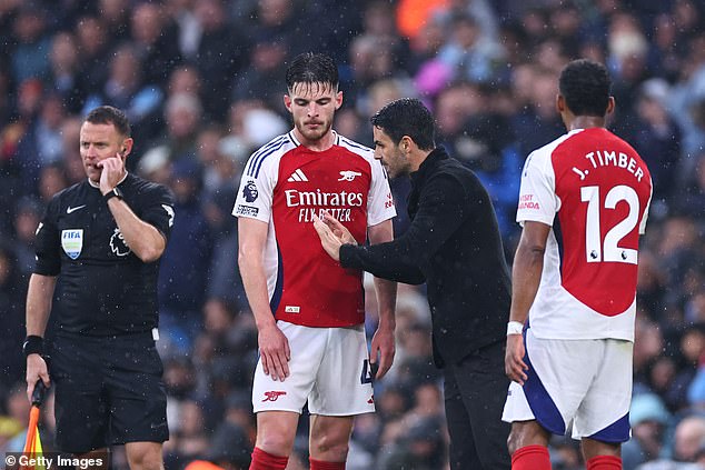 Arteta has defended Arsenal's tactics as his side struggled to hold on to a 2-1 lead at Manchester City