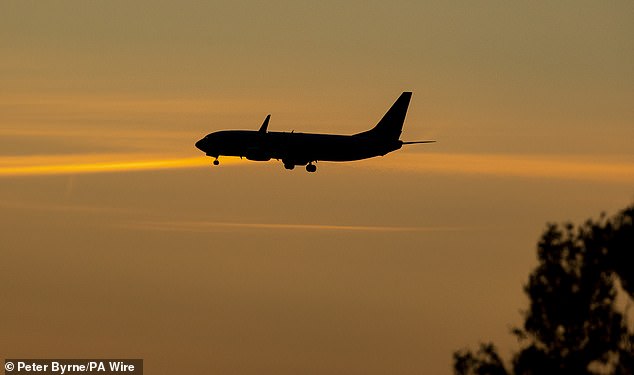 About two hours into the flight to Liverpool from Burgas, the crew declared an emergency (file image)