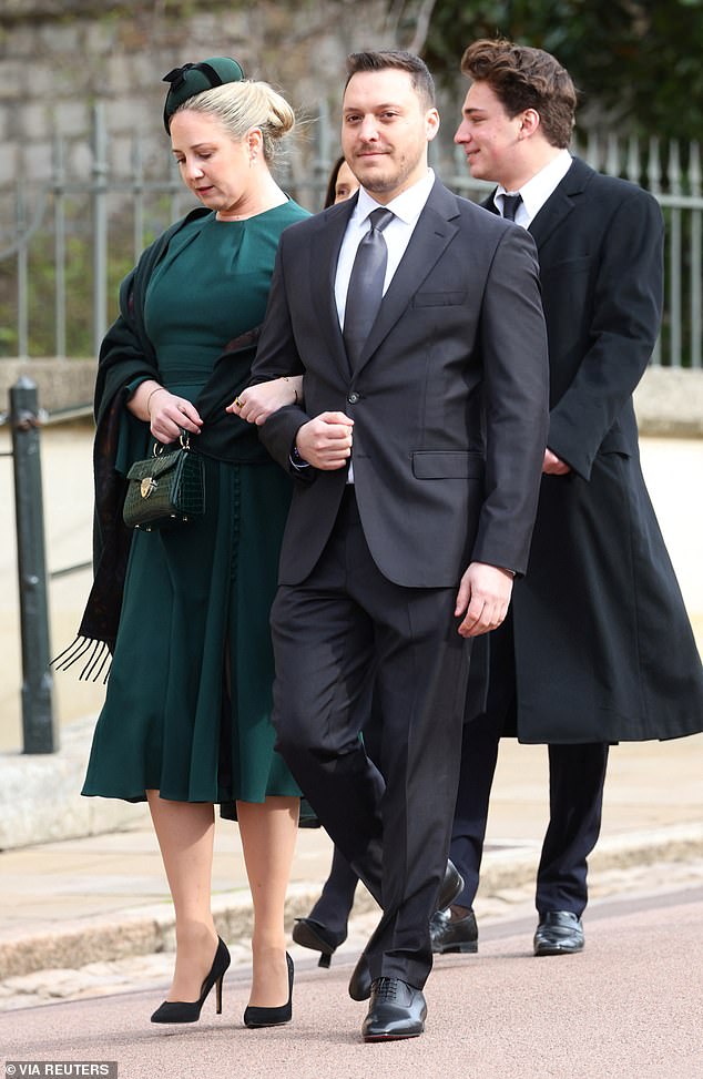 Theodora and Matthew appeared in Windsor in February 2024 when they attended a memorial service for King Constantine.