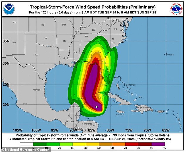 What was previously known as Tropical Cyclone Nine has been renamed Hurricane Helene.