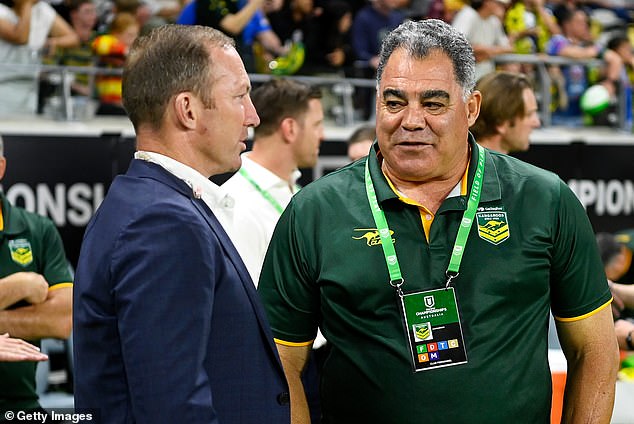 Kangaroos coach Mal Meninga is reportedly furious with Knights superstar