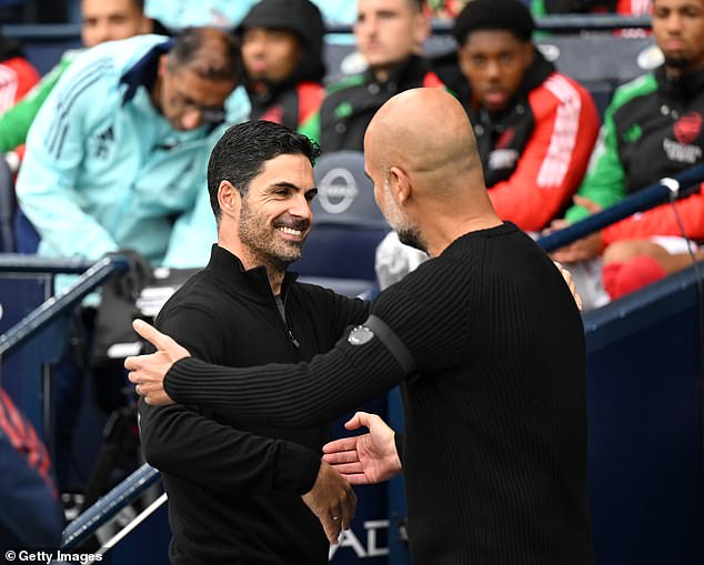 Guardiola revealed that he told Mikel Arteta that 