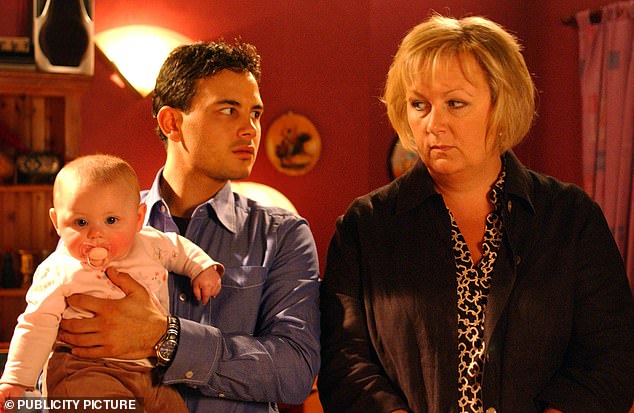 Elsewhere, Sue revealed what really goes on behind the scenes in Weatherfield as she recalled a wild night out for her on-screen son Ryan Thomas' (pictured in 2007) 21st birthday.