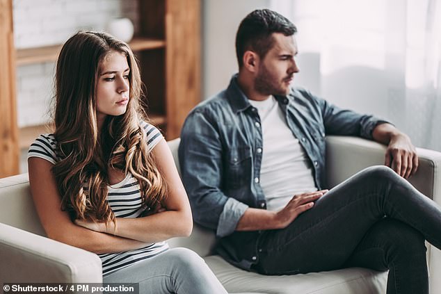 If you regularly belittle your partner (or if your partner belittles you), you're likely headed for a full-blown conflict that can make the divorce process especially bitter (stock image)