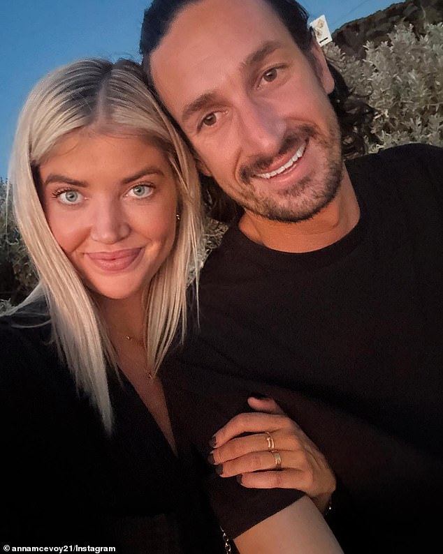 The Love Island Australia season 2 winner co-founded a self-tanning brand with her husband Michael Staples, whom she married in June. They are pictured together