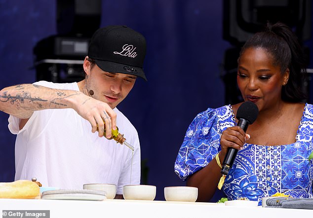 The aspiring chef took to the stage in Cannes in June alongside presenter Makho Ndlovu, where he prepared a gazpacho soup and a ceviche soup with cod.