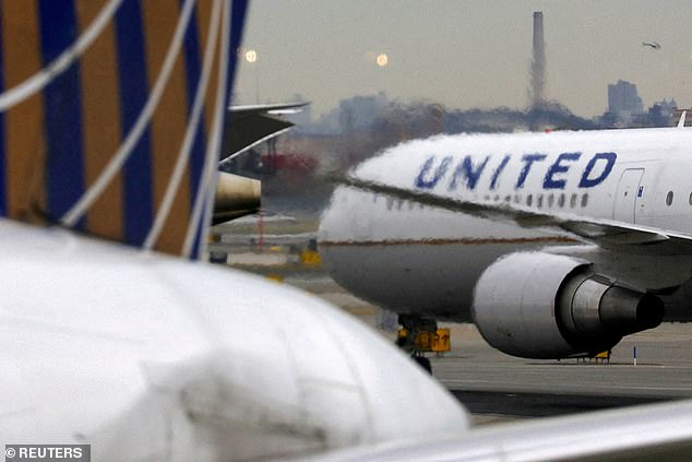 According to a United Airlines spokesperson, the fasten seat belt sign was on at the time.