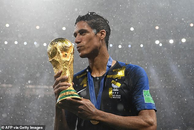 Varane won the World Cup with France in 2018 and made 93 appearances for Les Bleus.