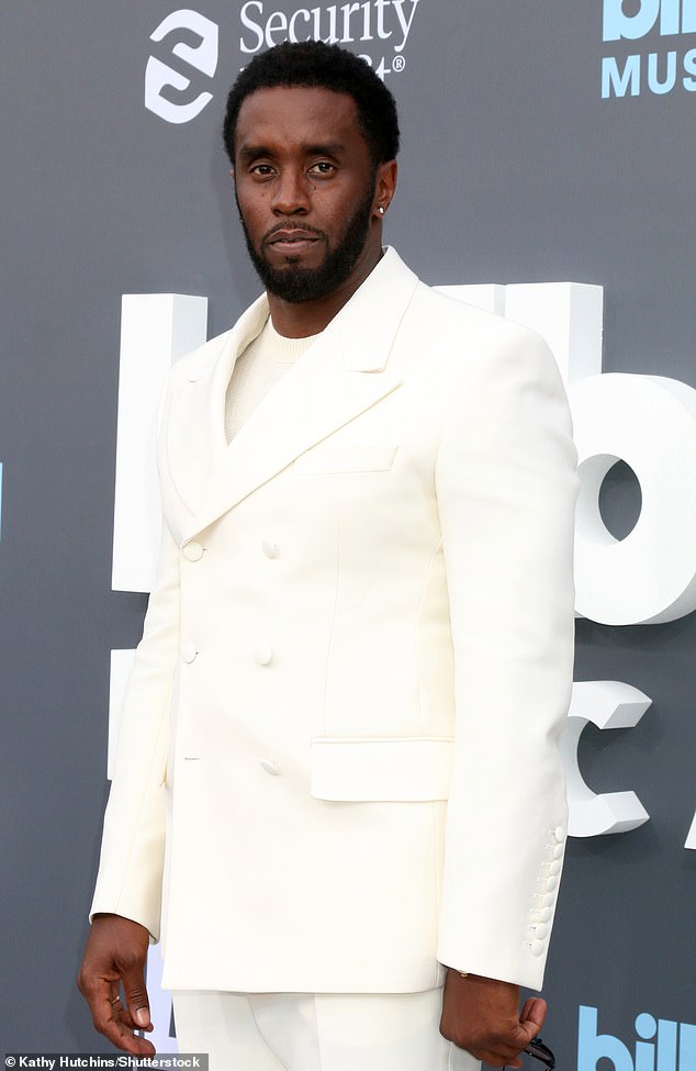 The actress and model made a candid confession on an episode of Loose Women on Wednesday, where she revealed she is now glad she didn't go to the party (pictured: Sean Combs in May 2022)