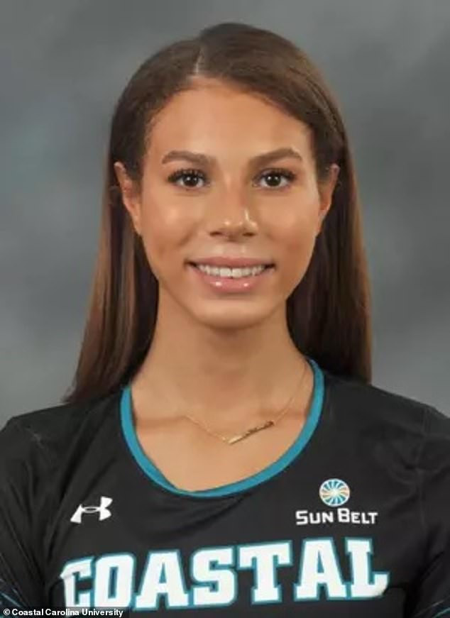 Fleming transferred from Coastal Carolina University in South Carolina, where she played on the women's team, shortly after the state passed the Save Women's Sports Bill, which would have banned her from playing on women's teams.