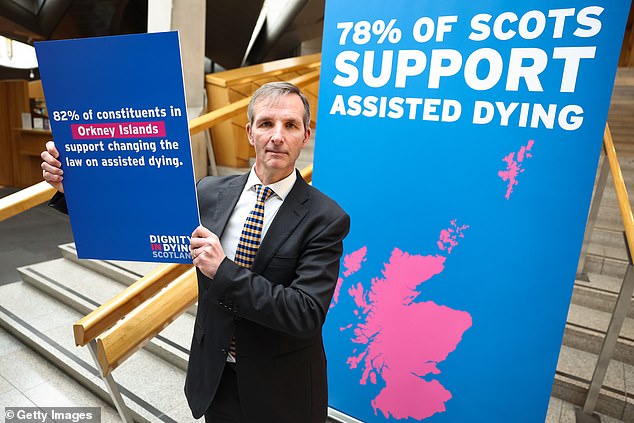 MP Liam McArthur has introduced legislation that would give mentally competent people aged 16 or over with a terminal illness the right to end their lives.