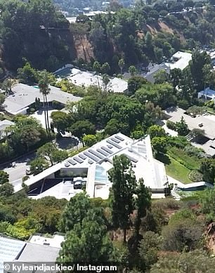 The multi-million dollar home, where Kyle often resides when he visits the United States, is located in the same neighborhood as the Playboy Mansion.