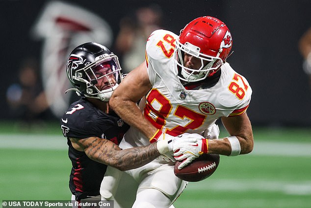 Kelce has posted the worst numbers of his career so far in 2024 for the Super Bowl champions.