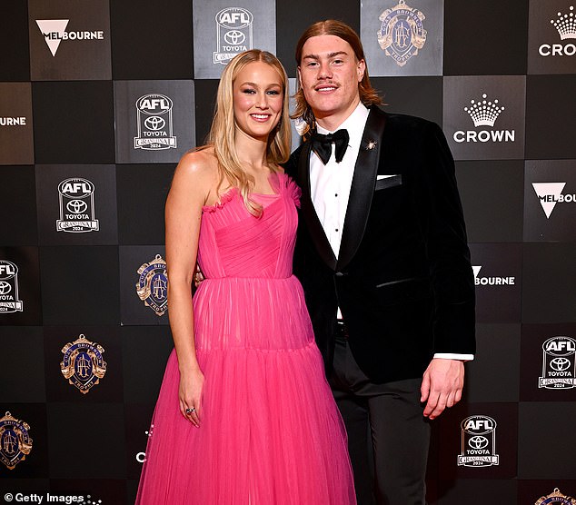 Reid enjoyed his Brownlow debut on Monday by taking home the Goal of the Year award.