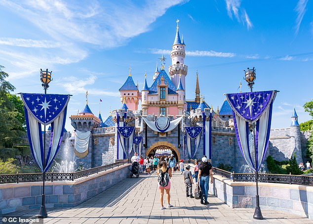 Disneyland allows children under three years of age to enter the park without a ticket if they accompany a guest with a valid park ticket.