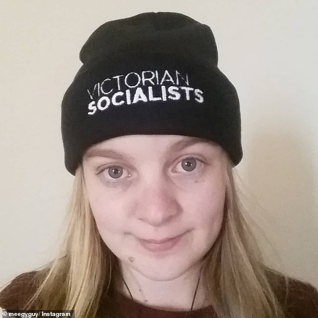 Ms Guy (pictured) was asked if she regretted running eight-week pro-Palestine camps at her university, which led to Jewish students experiencing antisemitism.