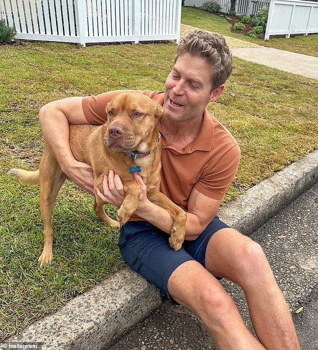 He shared the shocking story on Mick & MG in the Morning revealing that he once treated a dog addicted to nicotine due to its owner being a chain smoker (archive image of Dr Chris with dog)