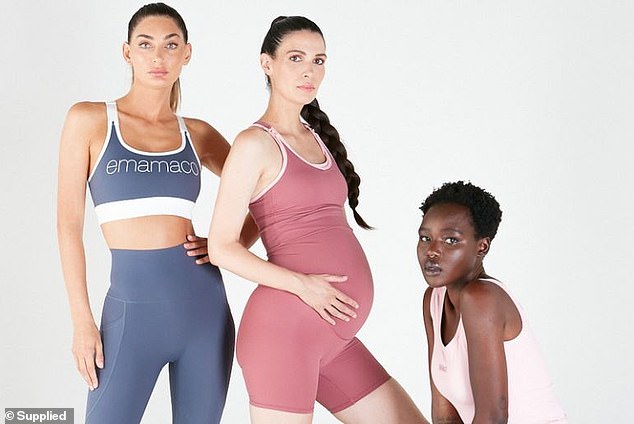 Shoppers can score great deals on the brand's maternity activewear collection.