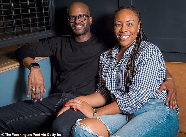 Owners Andrew Benbow, 41, and Sydney Bradford, 40, opened the bar hoping to create a bipartisan space for political discourse.