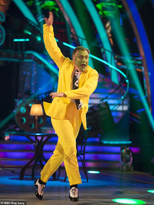 After calling producers to refuse to perform that dance, the BBC asked him to become Jim Carrey from The Mask. He said: 