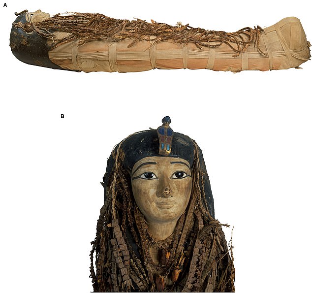 The mummy of Amenhotep I, the first to be buried in the Valley of the Kings