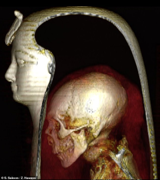 Experts led by Cairo University use computed tomography (CT) scans to create 3D reconstructions of Amenhotep I