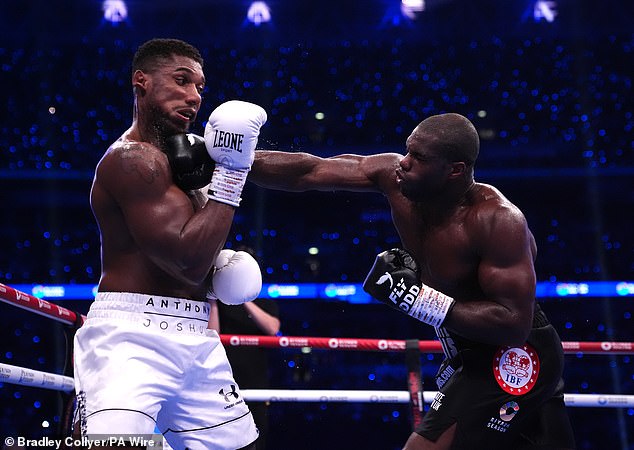 The Wembley showdown between Anthony Joshua (left) and Daniel Dubois (right) was the final offering of the 'Riyadh Season' and the second night of fighting outside the Kingdom.