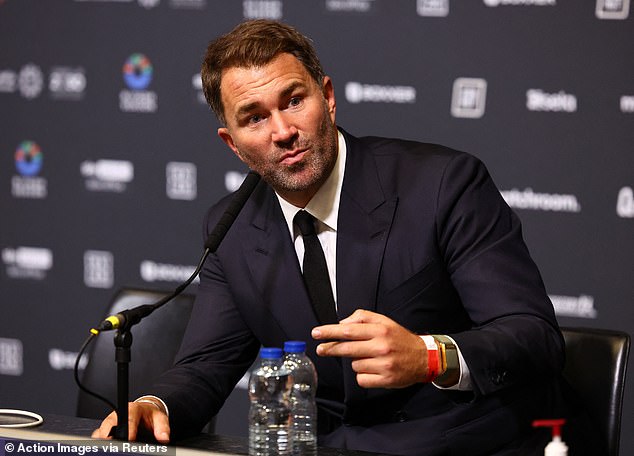 Eddie Hearn has also played a key role in bringing big name fights to Saudi Arabia.