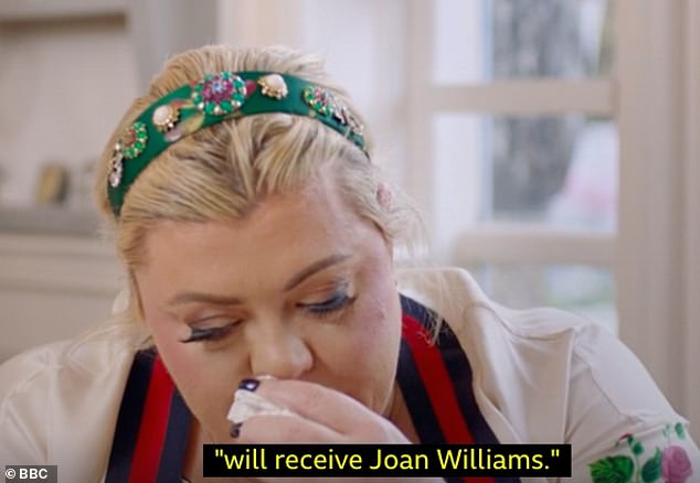 Joan herself later told how she was sent to a children's home at age 13 for skipping class and cried again as she told how she was bullied there.