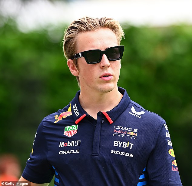 Red Bull initially signed 22-year-old driver Liam Lawson as Ricciardo's replacement.