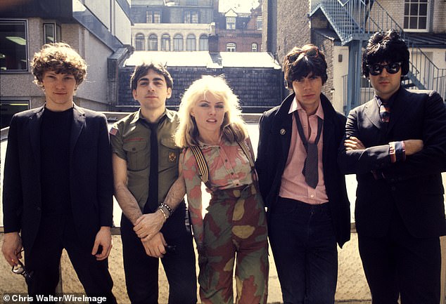 The Florida-born, New Jersey-raised singer co-founded Blondie in 1974 with her ex-boyfriend Chris Stein (2-L), and they mysteriously announced 