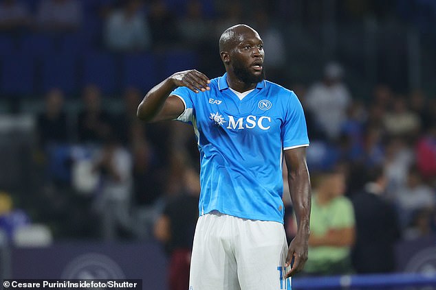 Lukaku joined Napoli from Chelsea in August, but was a United player from 2017 to 2019.