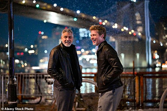 Wolfs, starring George Clooney and Brad Pitt, the tense comedy depends on a single joke