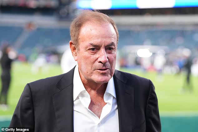 Al Michaels called his 20th game between the Cowboys and Giants on Thursday in New Jersey