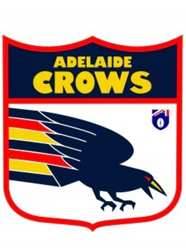 The original Adelaide Crows logo which the club used in the 1990s and 2000s.