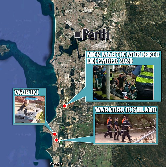 Police put the shooter under surveillance and tracked him from the armory to his hideout in the Warnbro bush, where they found $249,550 in cash hidden in PVC pipes. His house was also raided after his arrest.