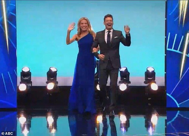 Ryan Seacrest, with Vanna White at his side, took over as host of Wheel Of Fortune on September 9, following Sajak's departure in June.