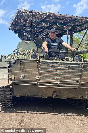 Wolf tamer Aleksander Konchakov visited the front before sending his animals to support the troops.