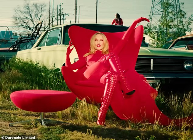 Kylie appears in the Padam Padam video which was released in May 2023