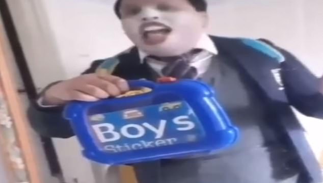 'Smartschoolboy9' consisted of photographs and videos of an overweight man dressed as a gruesome caricature of a schoolboy