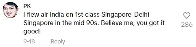 1727460587 146 A man who paid more than 6000 for a first class