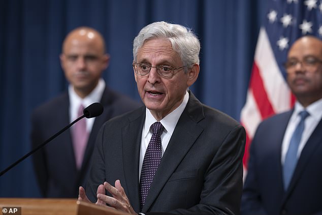 Attorney General Merrick Garland on Friday announced criminal charges against Iranian agents suspected of hacking into Donald Trump's presidential campaign and disseminating stolen information to media organizations.