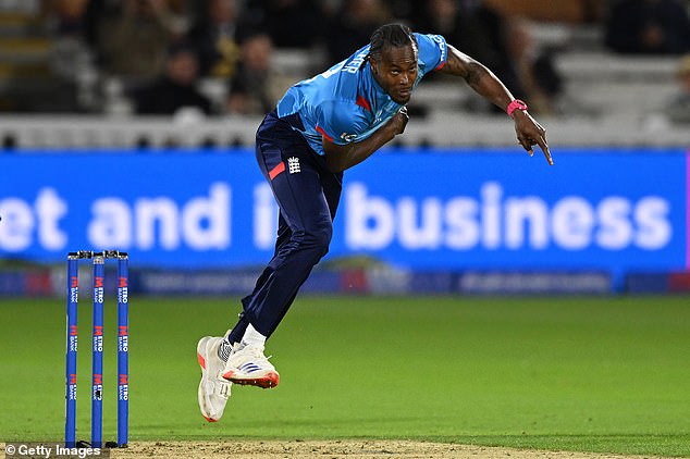 Jofra Archer, playing his first match on this ground since hitting the super over that won England the World Cup in 2019, bowled at a blistering pace.