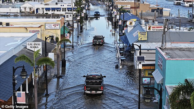 Florida suffered extensive destruction when Hurricane Helene made landfall with wind gusts up to 140 mph