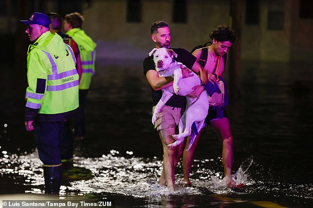 Some residents decided to ignore evacuation orders and woke up to heavy flooding on Friday.