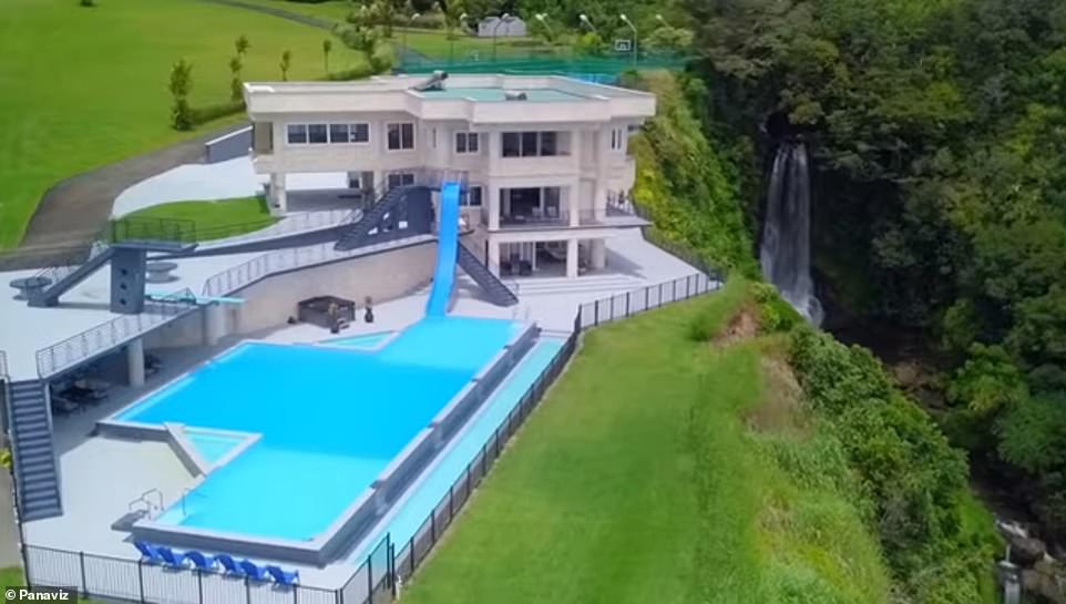 The clifftop estate, known as Waterfalling Estate, is an iconic location where Bieber, 30, vacationed in 2015 for $10,000 a night.