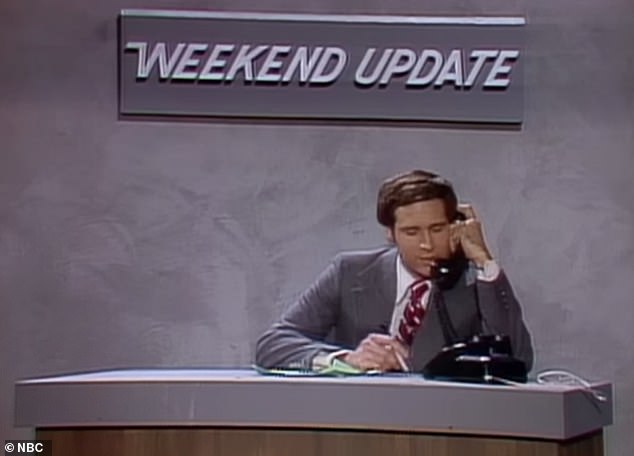 Chase Hosted First 'Weekend Update' on SNL