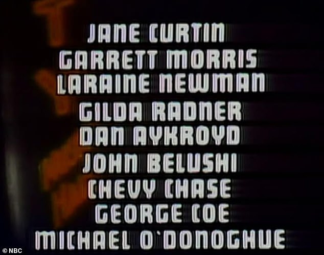 The original cast of the first episode.