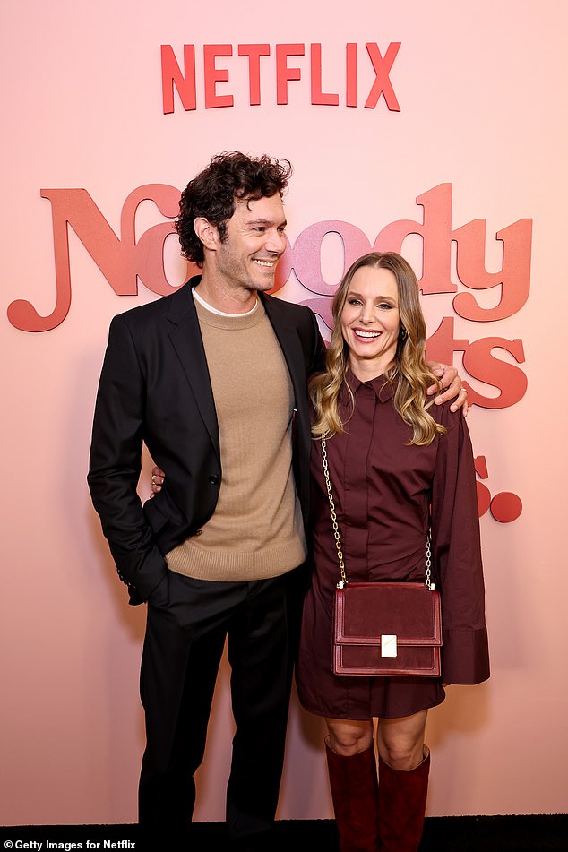 The 10-episode series stars Adam Brody and Kristen Bell, both 44, and comes from writer Erin Foster, daughter of David Foster and stepdaughter of Katharine McPhee.