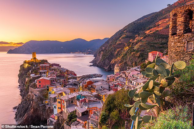 Christina describes Cinque Terre (above) as 